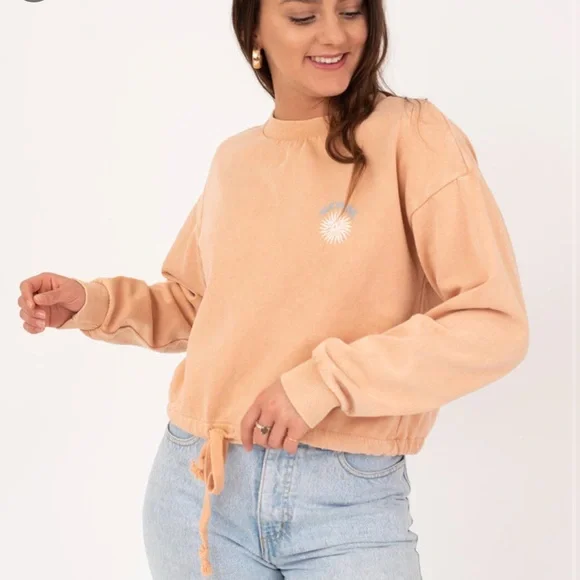 🌻 ROXY FEELING SALTY SWEATSHIRT AND PANT SET FOR WOMEN 🌻 - Picture 3 of 16